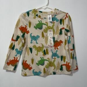 Old navy Dinosaur Print Long Sleeve Shirt  boys Size 3T